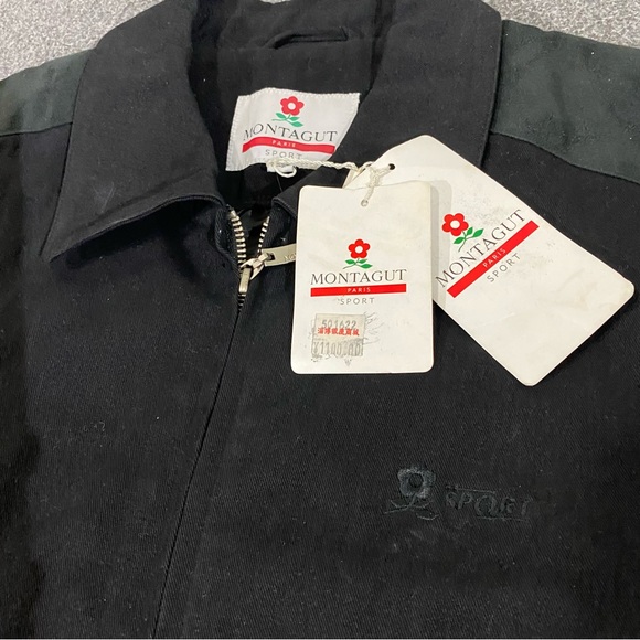 Montagut Paris Sport Black Men’s Jacket Size Medium - Picture 2 of 11